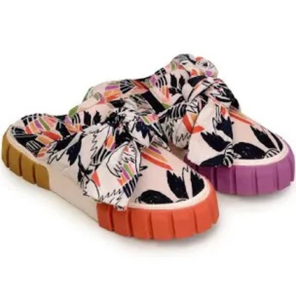 FARM RIO BIrds Mule Sneaker Sz 40